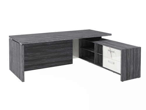 Стол FI-121R.GG правый. Фурнитура INOX