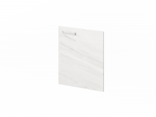 Дверь низкая ЛМДФ FI-011R.G правая. Фурнитура INOX