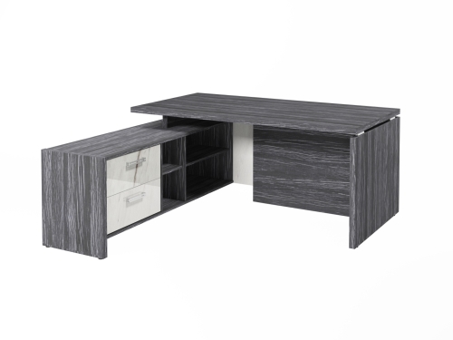 Стол FI-117L.GG левый. Фурнитура INOX