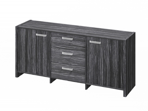 Тумба трехсекционная FI-13-01.D. Фурнитура INOX