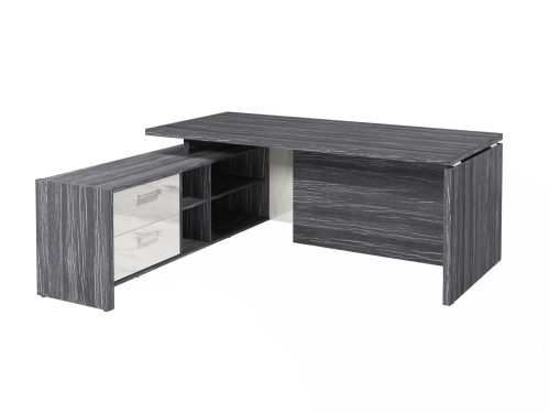 Стол FI-119L.GG левый. Фурнитура INOX