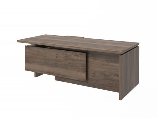 Стол FB-121R.DD правый. Фурнитура ЧЕРНАЯ