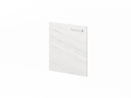 Дверь низкая ЛМДФ FI-011L.G левая. Фурнитура INOX