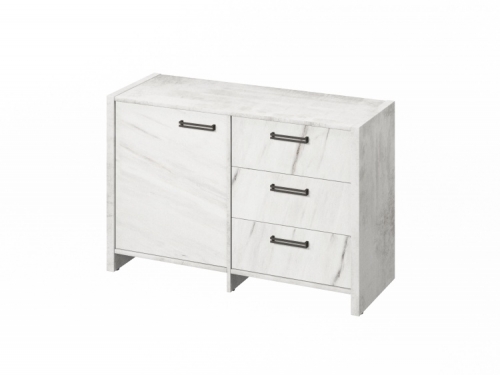 Тумба двухсекционная FB-12-01.G. Фурнитура ЧЕРНАЯ