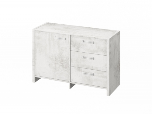 Тумба двухсекционная FI-12-01.D. Фурнитура INOX