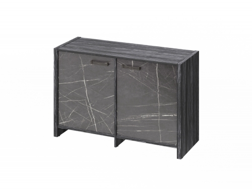 Тумба двухсекционная FB-12-02.G. Фурнитура ЧЕРНАЯ