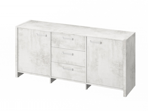 Тумба трехсекционная FI-13-01.D. Фурнитура INOX