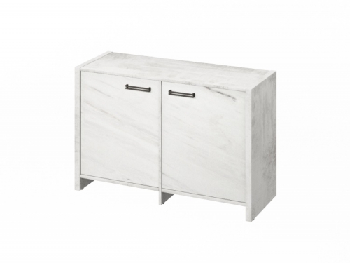 Тумба двухсекционная FB-12-02.G. Фурнитура ЧЕРНАЯ