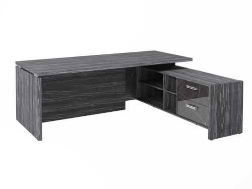 Стол FI-121R.GG правый. Фурнитура INOX