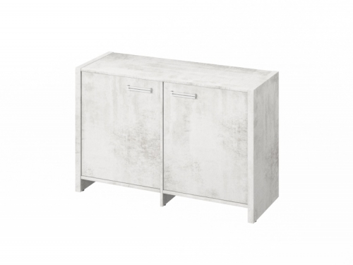 Тумба двухсекционная FI-12-02.D. Фурнитура INOX