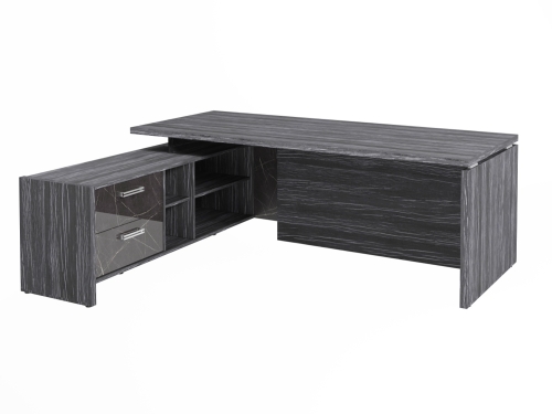 Стол FI-121L.GG левый. Фурнитура INOX