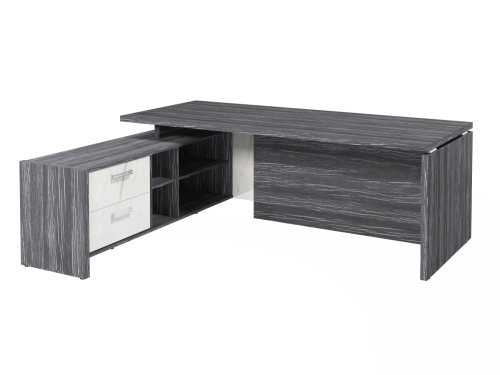 Стол FI-121L.GG левый. Фурнитура INOX