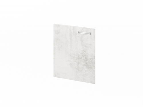 Дверь низкая ЛДСП FI-011L.D левая. Фурнитура INOX