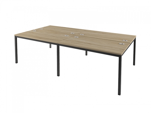 Бенч-система на 4 рабочих места на металлокаркасе Lite IL-51