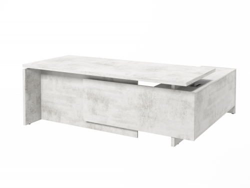 Стол FI-121L.DD левый. Фурнитура INOX