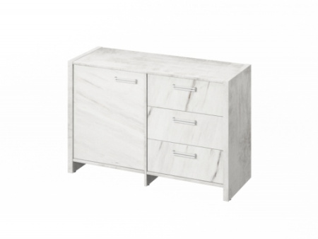 Тумба двухсекционная FI-12-01.G. Фурнитура INOX