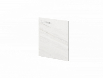 Дверь низкая ЛМДФ FI-011R.G правая. Фурнитура INOX