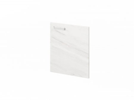 Дверь низкая ЛМДФ FI-011R.G правая. Фурнитура INOX