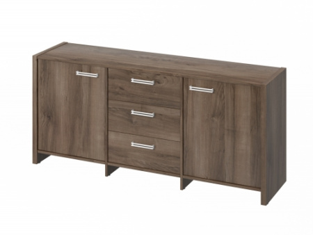 Тумба трехсекционная FI-13-01.D. Фурнитура INOX