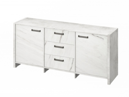 Тумба трехсекционная FB-13-01.G. Фурнитура ЧЕРНАЯ