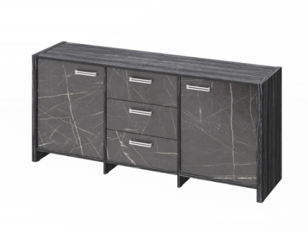 Тумба трехсекционная FI-13-01.G. Фурнитура INOX