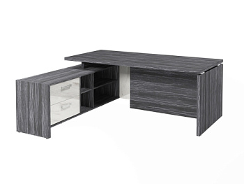 Стол FI-119L.GG левый. Фурнитура INOX