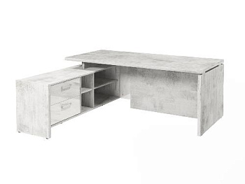 Стол FI-119L.GG левый. Фурнитура INOX