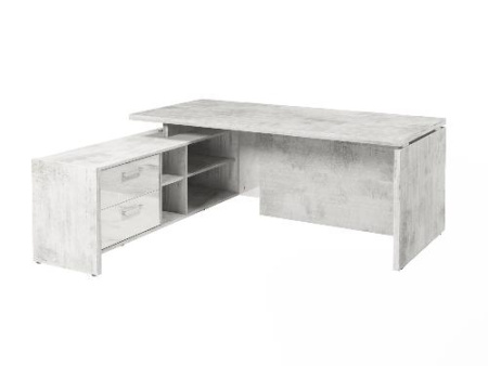 Стол FI-119L.GG левый. Фурнитура INOX