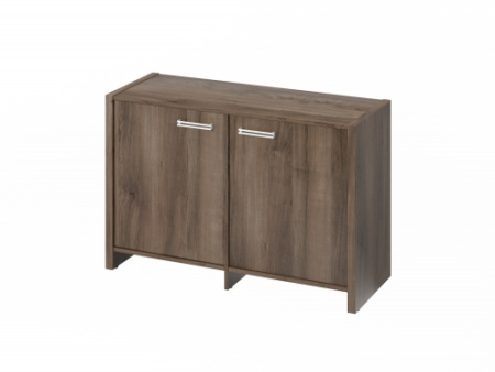 Тумба двухсекционная FI-12-02.D. Фурнитура INOX