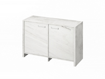 Тумба двухсекционная FI-12-02.G. Фурнитура INOX