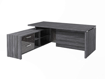 Стол FI-119L.GG левый. Фурнитура INOX