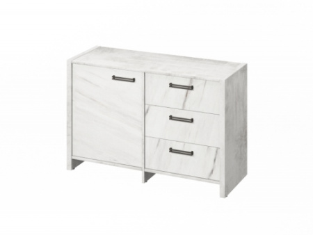 Тумба двухсекционная FB-12-01.G. Фурнитура ЧЕРНАЯ