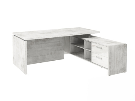 Стол FI-119R.GG правый. Фурнитура INOX