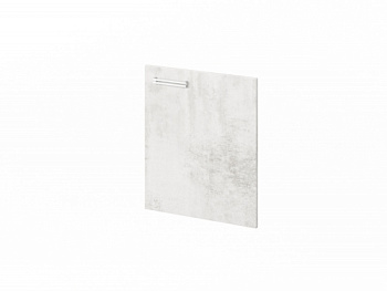 Дверь низкая ЛДСП FI-011R.D правая. Фурнитура INOX