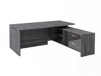 Стол FI-119R.GG правый. Фурнитура INOX