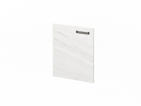 Дверь низкая ЛМДФ FB-011L.G левая. Фурнитура ЧЕРНАЯ