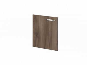 Дверь низкая ЛДСП FI-011L.D левая. Фурнитура INOX