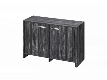 Тумба двухсекционная FI-12-02.D. Фурнитура INOX