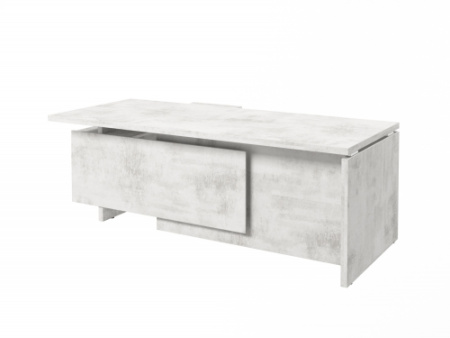 Стол FI-121R.DD правый. Фурнитура INOX