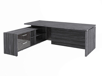 Стол FI-121L.GG левый. Фурнитура INOX