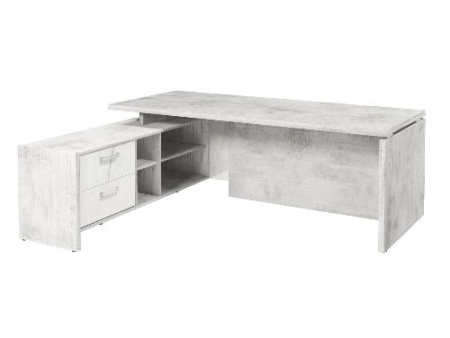 Стол FI-121L.GG левый. Фурнитура INOX