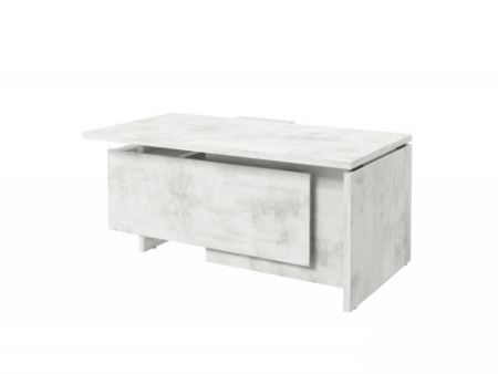 Стол FB-117R.DD правый. Фурнитура ЧЕРНАЯ