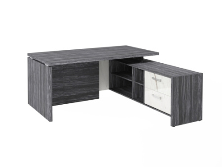 Стол FI-117R.GG правый. Фурнитура INOX