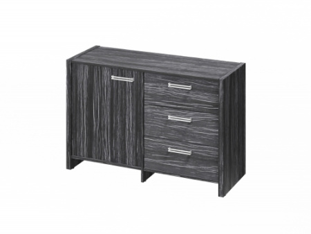 Тумба двухсекционная FI-12-01.D. Фурнитура INOX