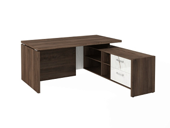 Стол FI-117R.GG правый. Фурнитура INOX